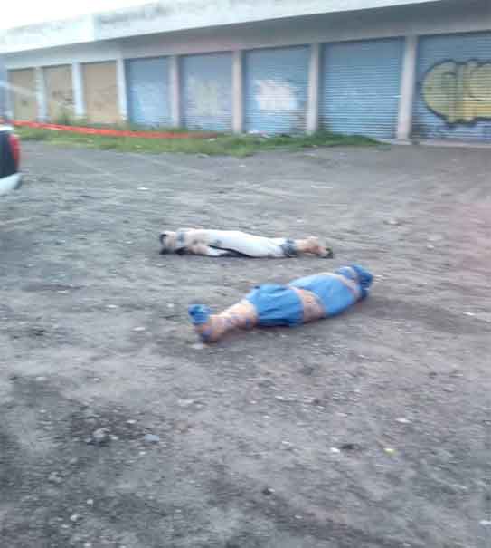 Abandonan dos cuerpos en Tepatlaxco de Hidalgo