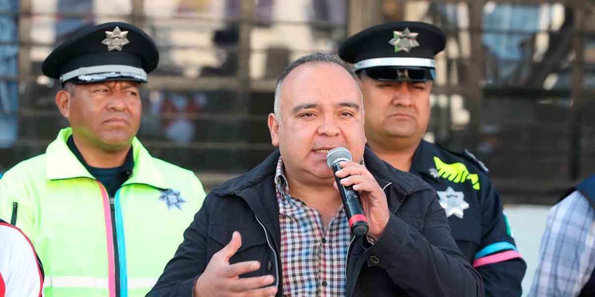 Acerca Ayuntamiento de Puebla estrategias de seguridad en planteles escolares