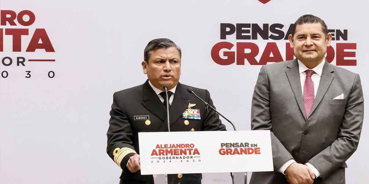 Armenta anuncia Plan de Seguridad Regional