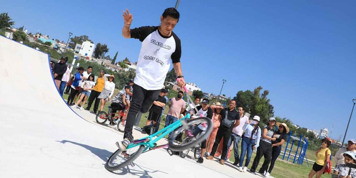 Ayuntamiento de Puebla entrega rehabilitación del Deportivo "El Capulín"