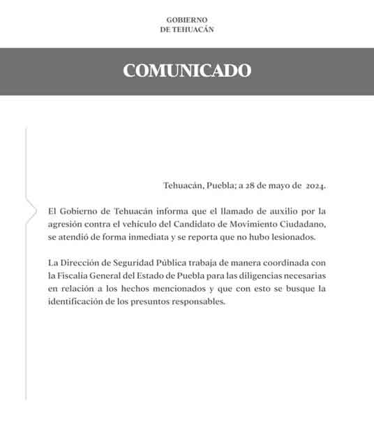 Balean camioneta y casa de campaña del candidato Juan Sandoval por el partido MC