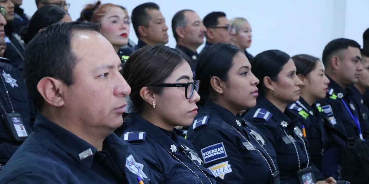 Capacitación de policías permitirá que poblanos confíen nuevamente en las corporaciones de seguridad