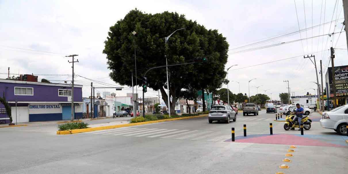 Concluye rehabilitación del bulevar Carmen Serdán