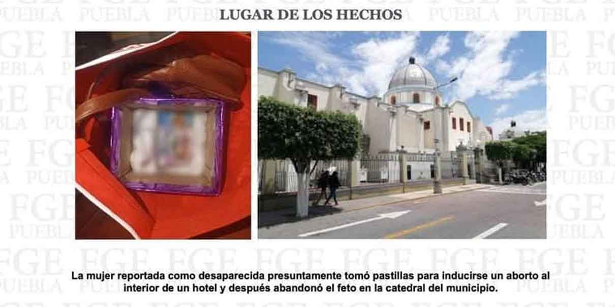 ​ Tehuacán, Pue. La Fiscalía General del Estado dio a conocer que Diana Rousse N. intentaba dejar un feto en una de las capillas de la Catedral de Tehuacán y que también en ese momento estaba reportada como desaparecida por lo que fingió su secuestro para solicitarle a su familia y esposo que se encuentra en Estados Unidos la cantidad de 250 mil pesos.    Sus familiares al no saber nada, la reportaron como desaparecida desde el 29 de noviembre en donde la Fiscalía empezó a trabajar, pues había sido vista por última vez en el centro comercial El Paseo. La investigación descubrió que esta mujer ingresó a un centro comercial y dejó a sus hijos y a la niñera en el estacionamiento en un taxi y ya no regresó.    Posteriormente su esposo y madre de Diana Roousse, recibieron llamadas en donde les solicitaban la cantidad de 250 mil pesos para dejarla en libertad y las autoridades daban a conocer que existían fotografías en donde se encontraba vendada de los ojos, ante esta situación las autoridades iniciaron de manera inmediata una investigación.  Días después los agentes descubrieron que la mujer había salido de la tienda departamental, se trasladó al centro de la ciudad de Tehuacán compró un chip para hacer las llamadas y por algunos días estuvo hospedada en un hotel en donde tomó medicamentos para provocarse un aborto, para que su familia y esposo no se dieran cuenta de lo sucedido.  Tras ser descubierta en días pasados en la Catedral de Tehuacán, la investigación sigue su curso y la mujer está en espera de que se resuelva su situación legal.      ​