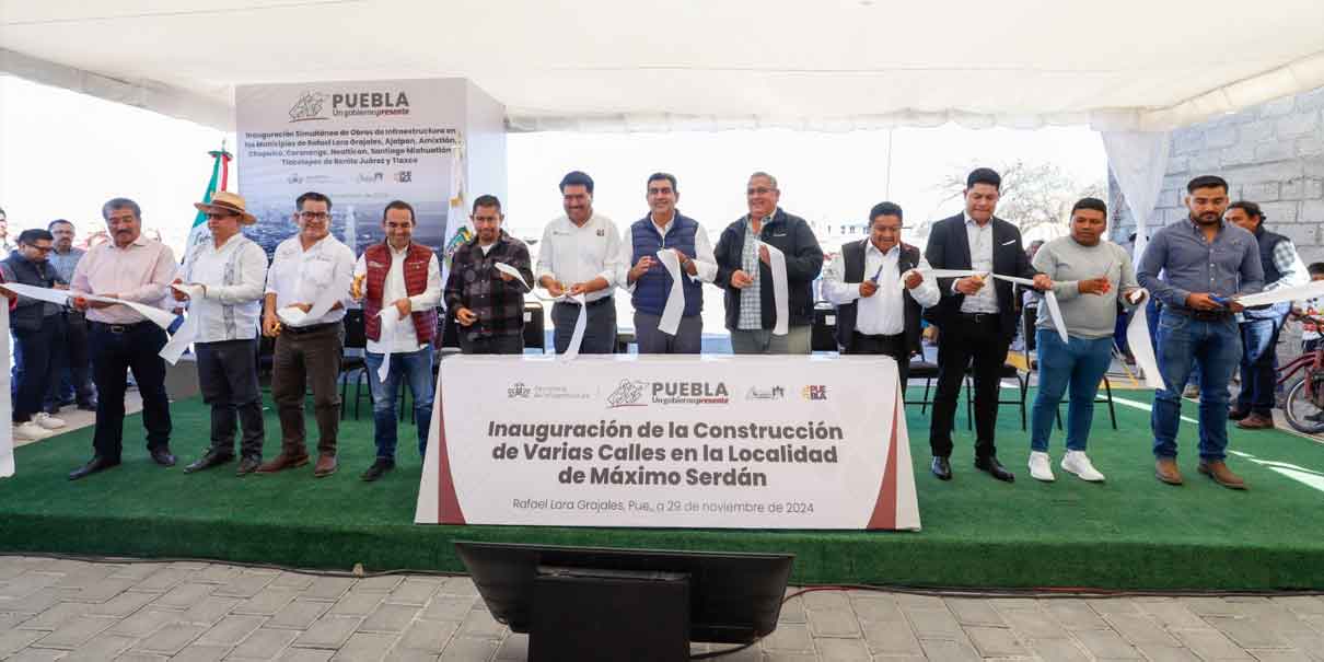 Municipios poblanos recibieron 21 mmdp en obras en dos años