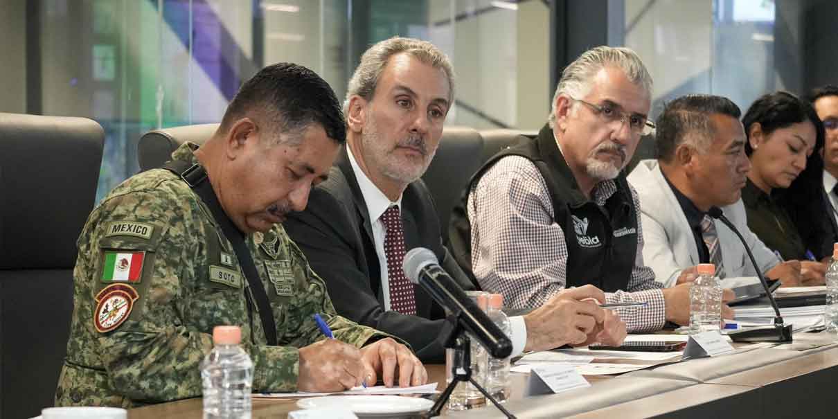 Chedraui encabeza la segunda Mesa de Seguridad Municipal