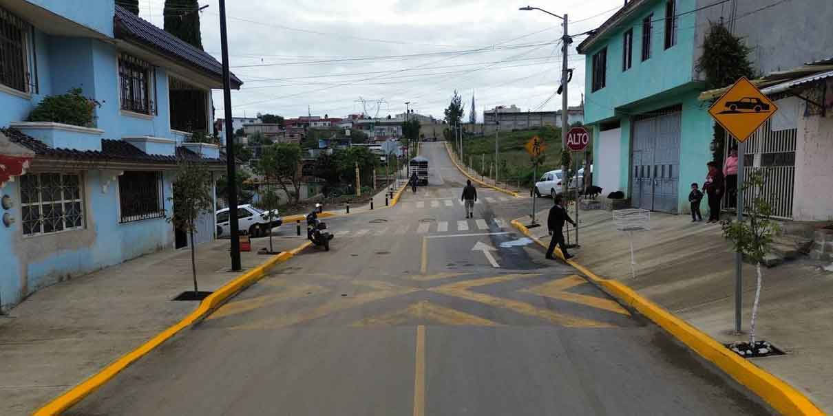 Entregan obra de la prolongación del Conde en Xochimehuacán