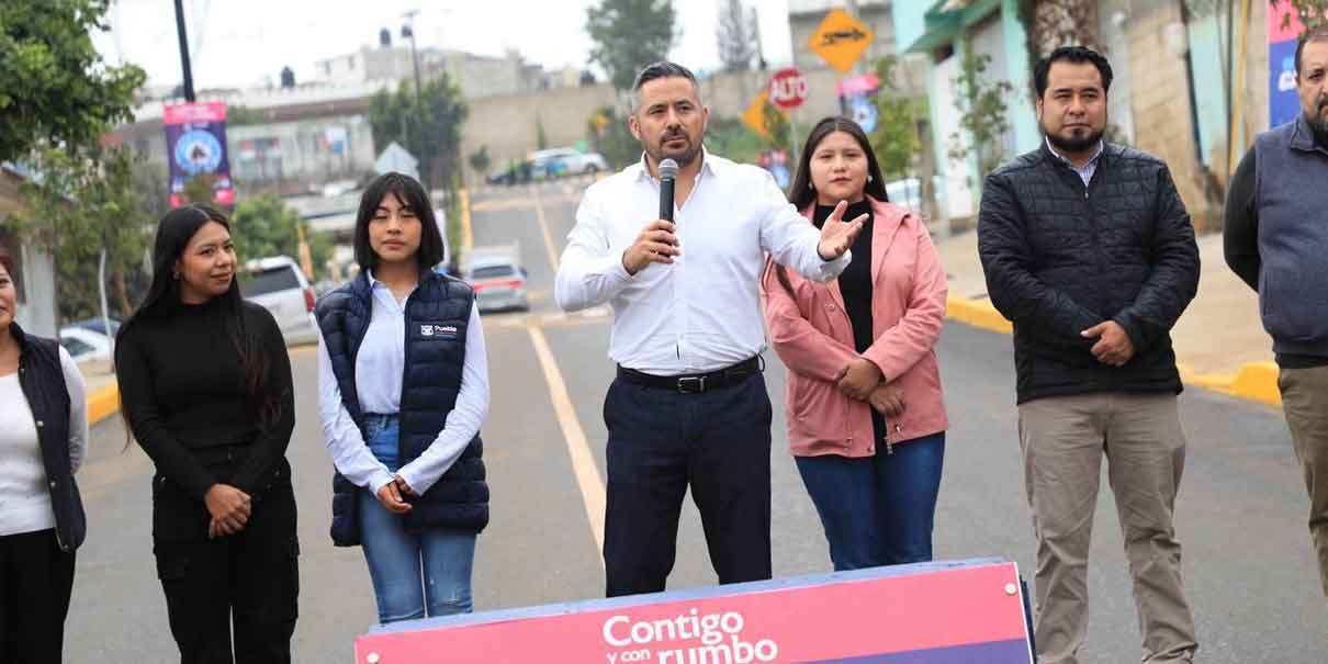 Entregan obra de la prolongación del Conde en Xochimehuacán