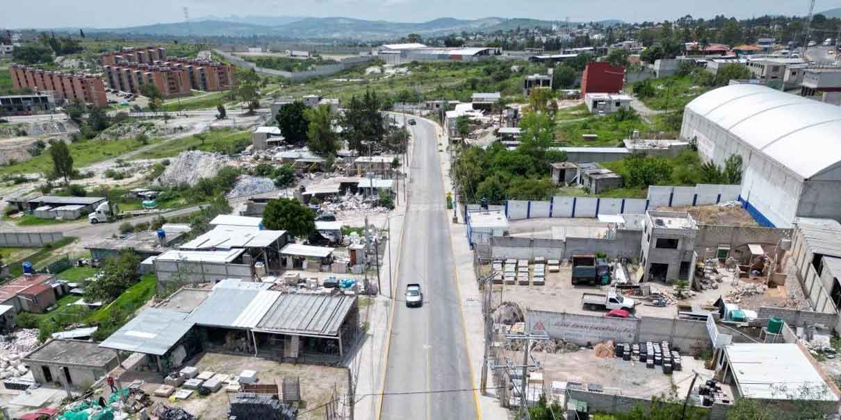 Gobierno municipal renueva calle Constitución en Santo Tomás Chautla