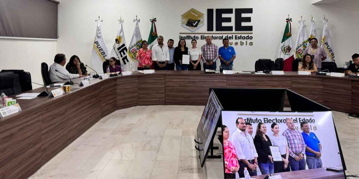 IEE reconoce triunfo de Rosiceli Díaz en Tlahuapan