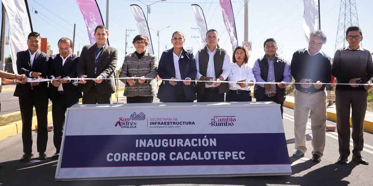 Impulsa Guadalupe Cuautle la movilidad con la inauguración de la Radial Cacalotepec