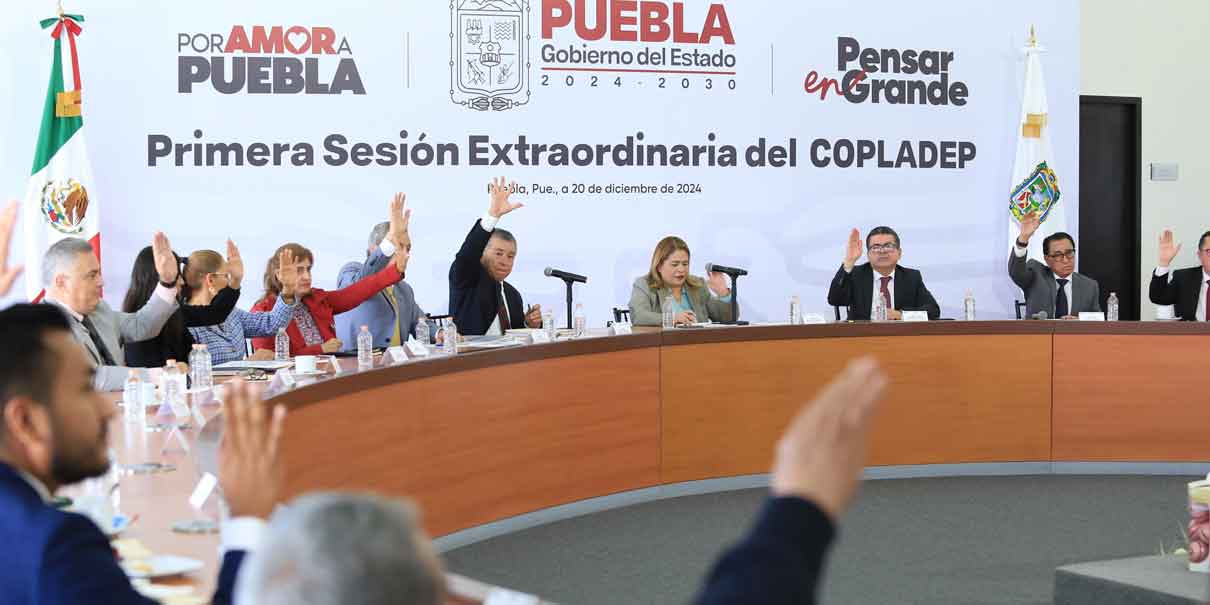 Instalan Comité de Planeación para el Desarrollo del Estado de Puebla