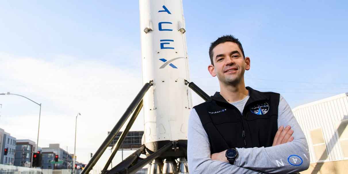 La historia de Jared Isaacman: de abandonar el colegio a ser el primer turista espacial