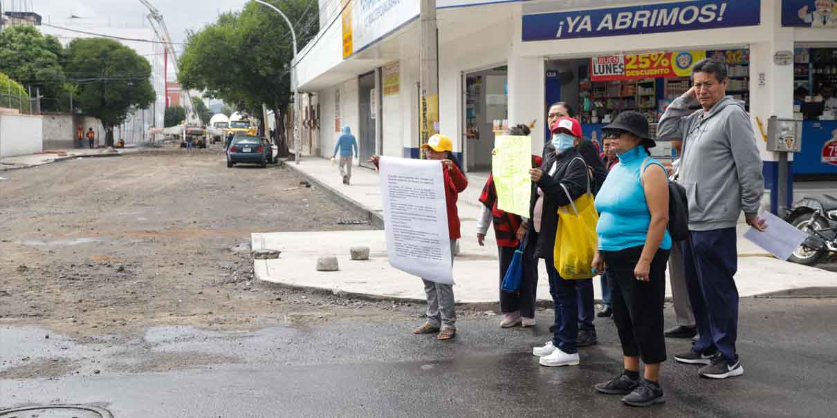 Más daños que beneficios ocasionan las obras en el Barrio de Santiago
