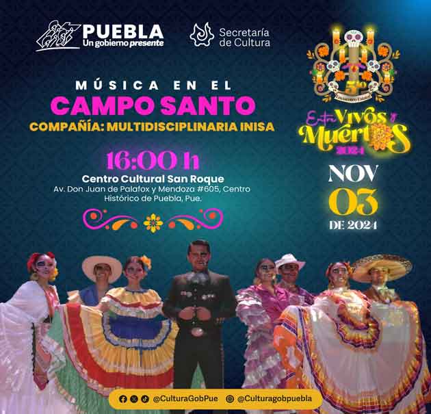 No faltes a las actividades “Entre Vivos y Muertos”