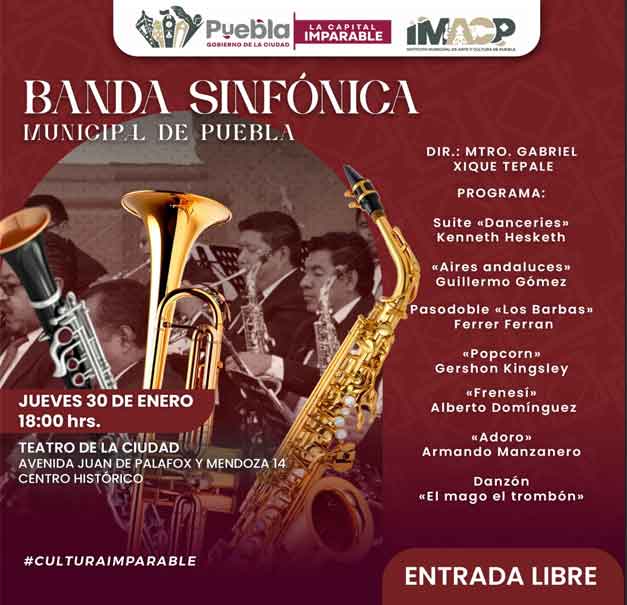Disfruta de las actividades GRATIS durante el fin de semana en Puebla