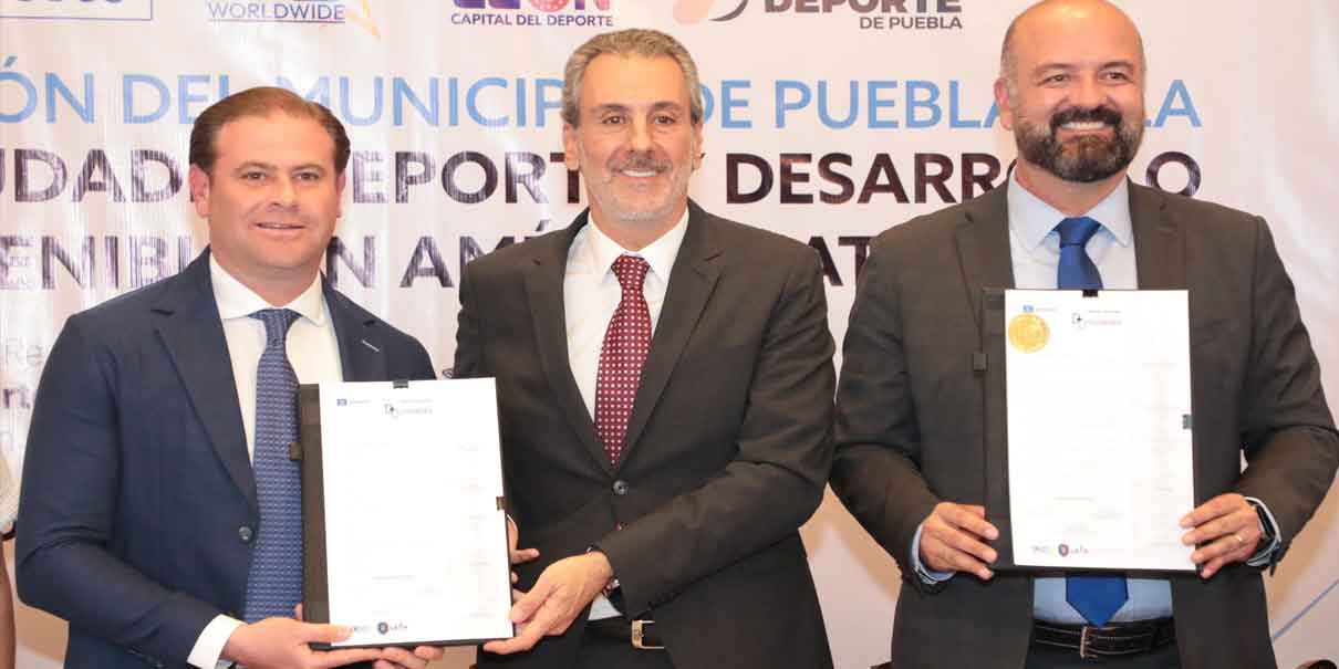 Puebla capital se une a Red de Ciudades Deporte y Desarrollo Sostenible