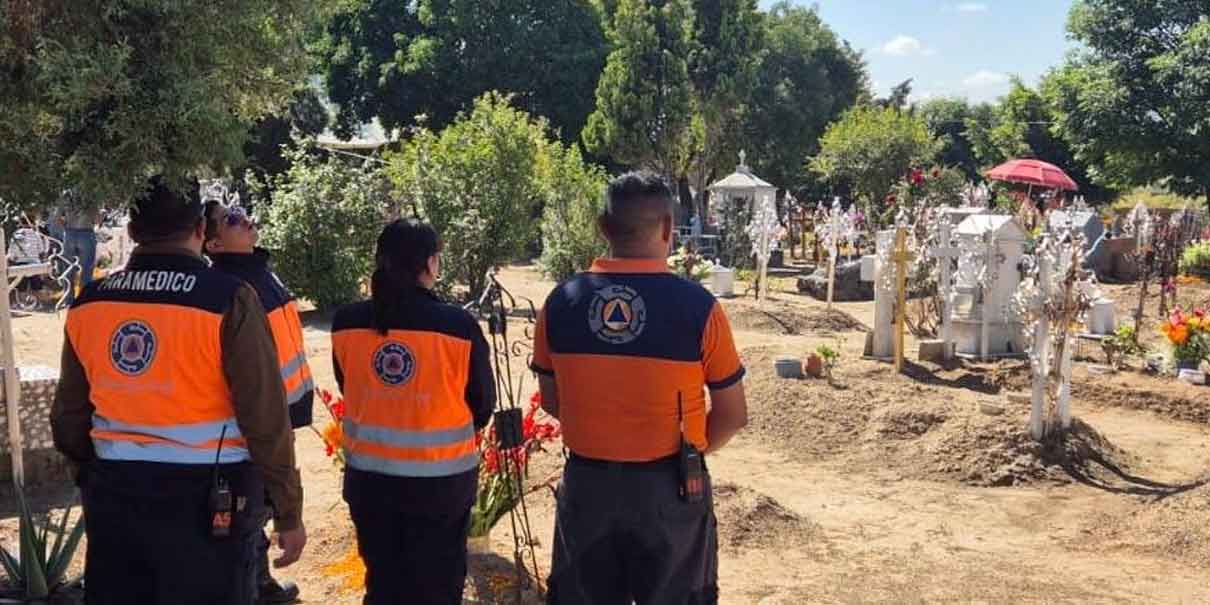 Reporta gobierno de San Andrés Cholula saldo blanco tras celebración de Día de Muertos