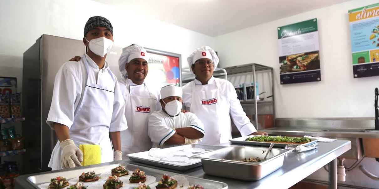 SMDIF Puebla y Bimbo inauguran la escuela culinaria inclusiva