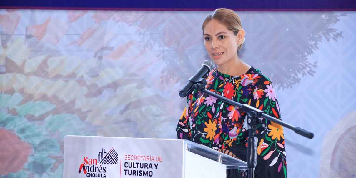 San Andrés Cholula brilla en el Aeropuerto Internacional de Puebla con su riqueza cultural