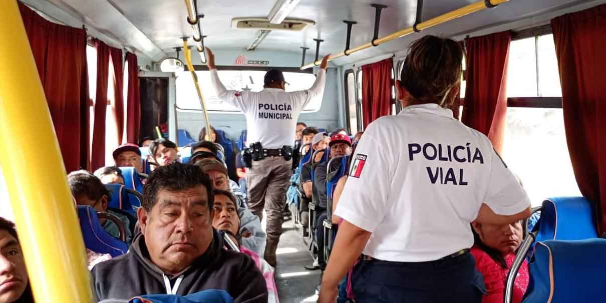 San Pedro Cholula reporta saldo blanco durante celebraciones decembrinas