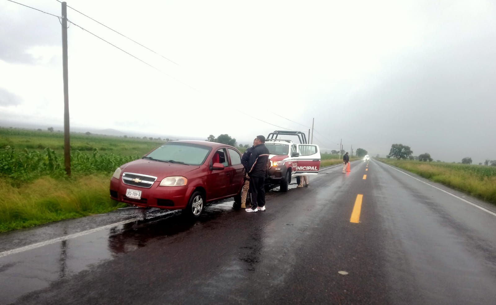 Accidente en El Seco-Esperanza