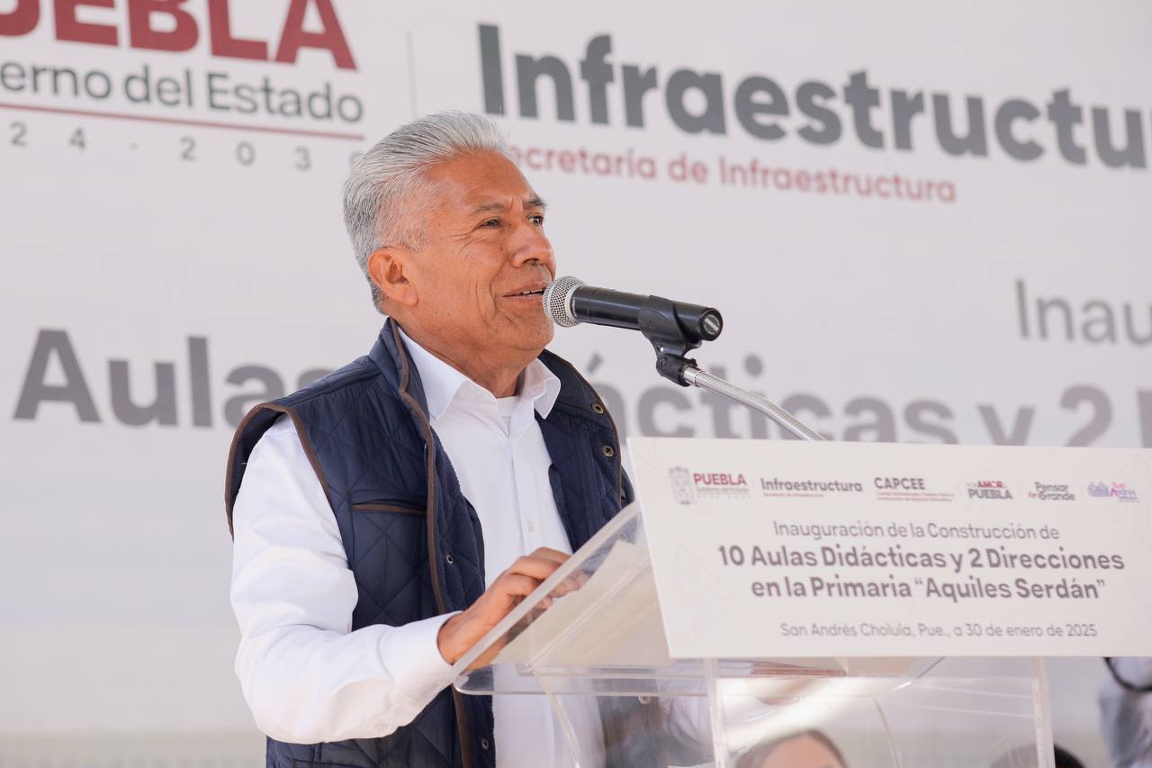 Obras en San Andrés Cholula