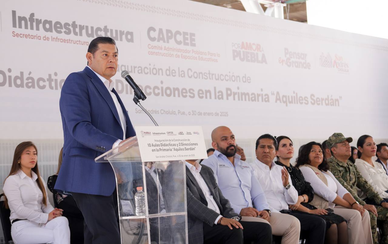 Obras en San Andrés Cholula