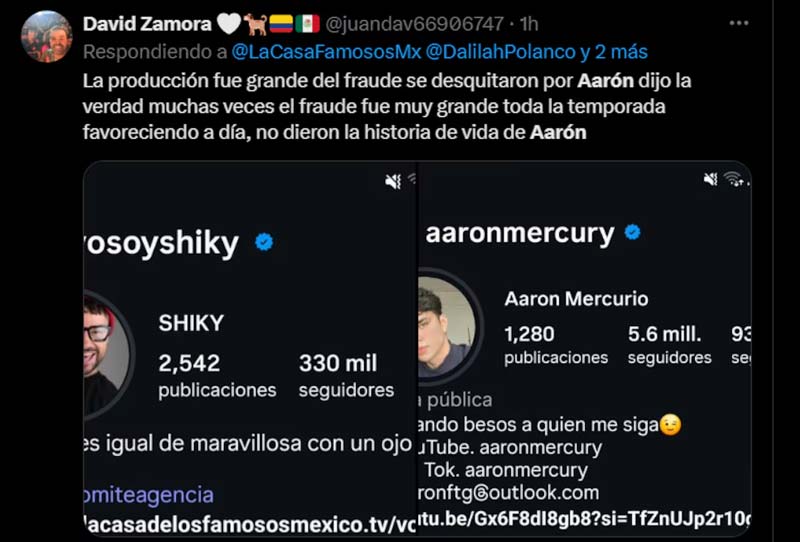 Aarón Mercury se despide de La Casa de los Famosos México; así queda la gran final