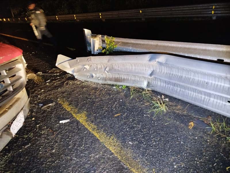 Accidente en Venustiano Carranza deja tres lesionados en la carretera estatal 101