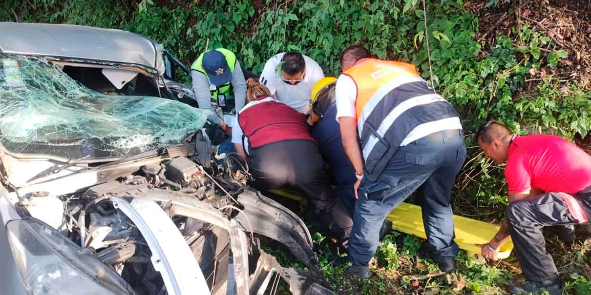 Accidente en Pachuca-Tuxpan