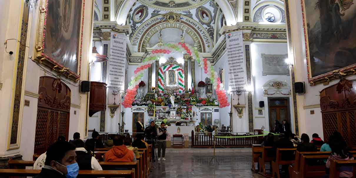 Afluencia en iglesia