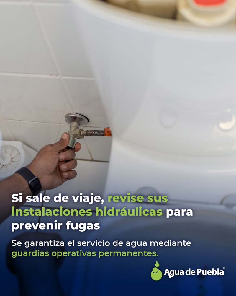 Agua de Puebla pide uso responsable del agua este Sábado de Gloria