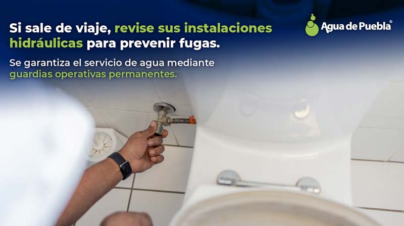 Agua de Puebla pide uso responsable del agua este Sábado de Gloria
