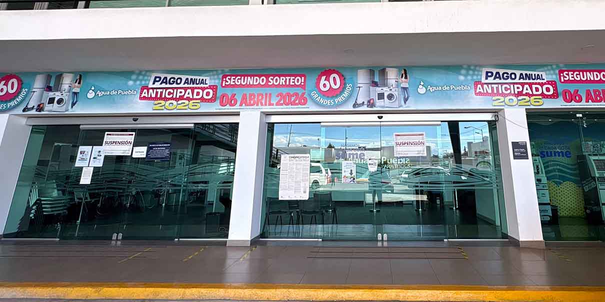 Pago anticipado de Agua de Puebla