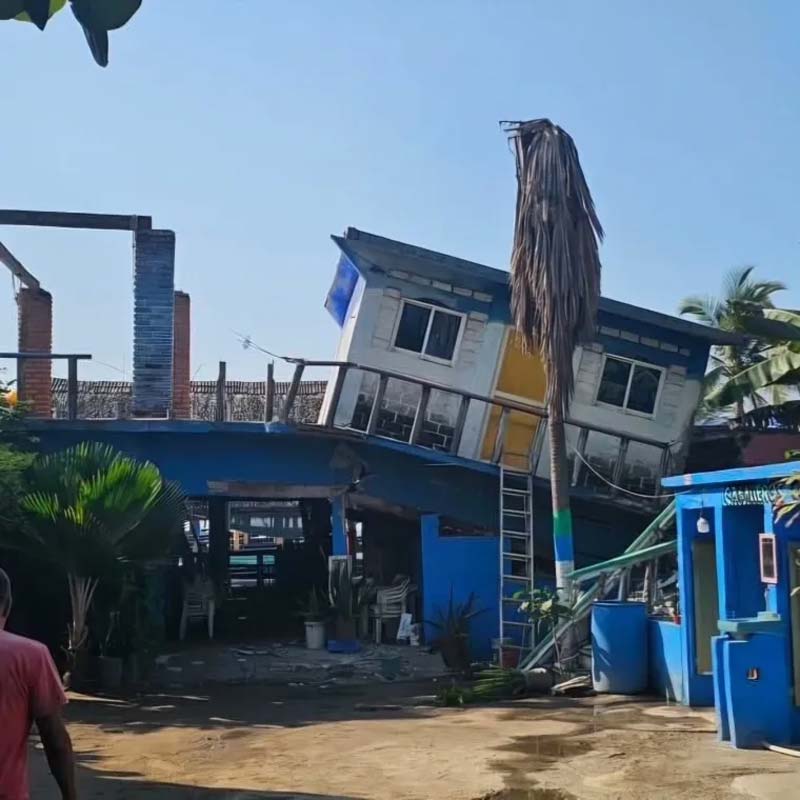Balance del sismo en Guerrero: dos muertos y 500 viviendas afectadas