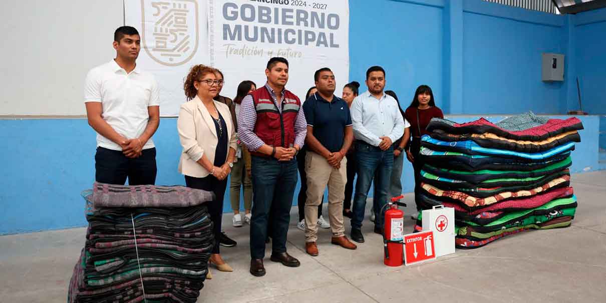Albergue habilitado en Cuautlancingo
