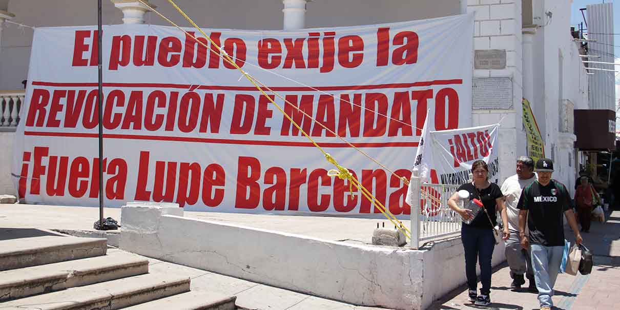 El pueblo pide revocación de mandato