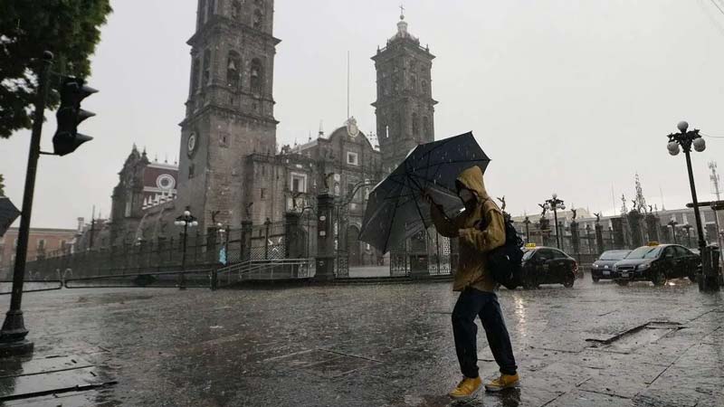 Alertan por lluvias fuertes en Puebla, Veracruz y Oaxaca
