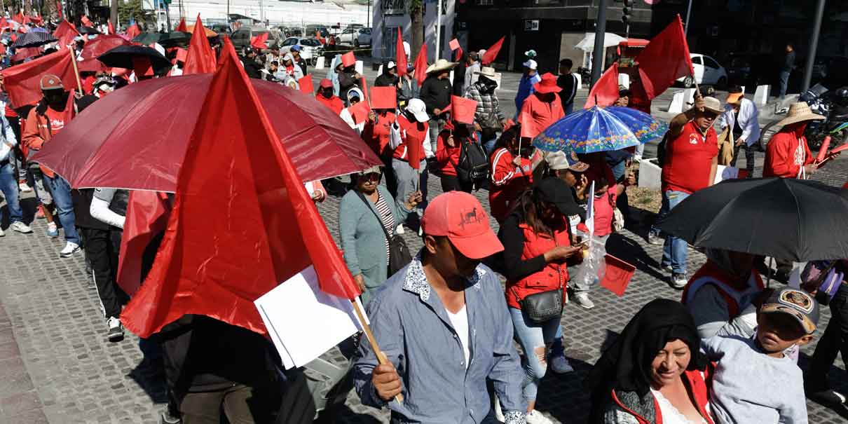 Festejos de Antorcha Campesina provoca cierres viales y falta se servicio de transporte