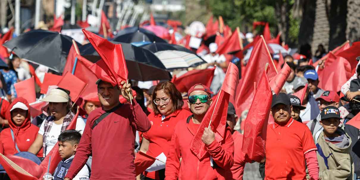 Festejos de Antorcha Campesina provoca cierres viales y falta se servicio de transporte