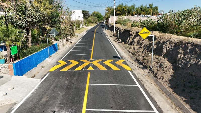 Rehabilitación del camino a Nexatengo, Atlixco, mejoró movilidad de habitantes