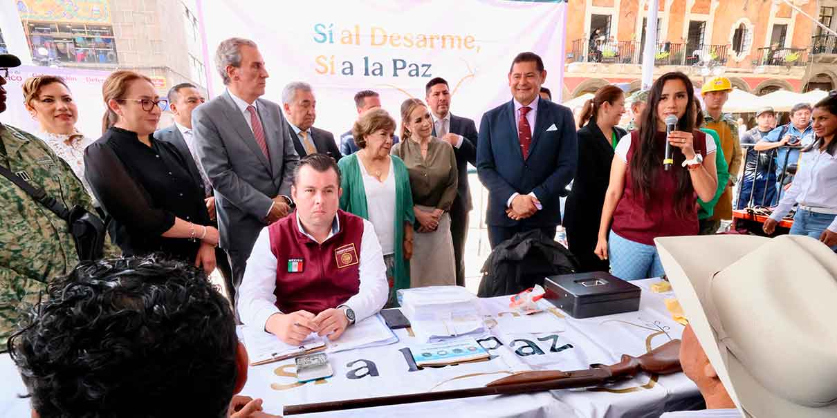 Armenta al desarme
