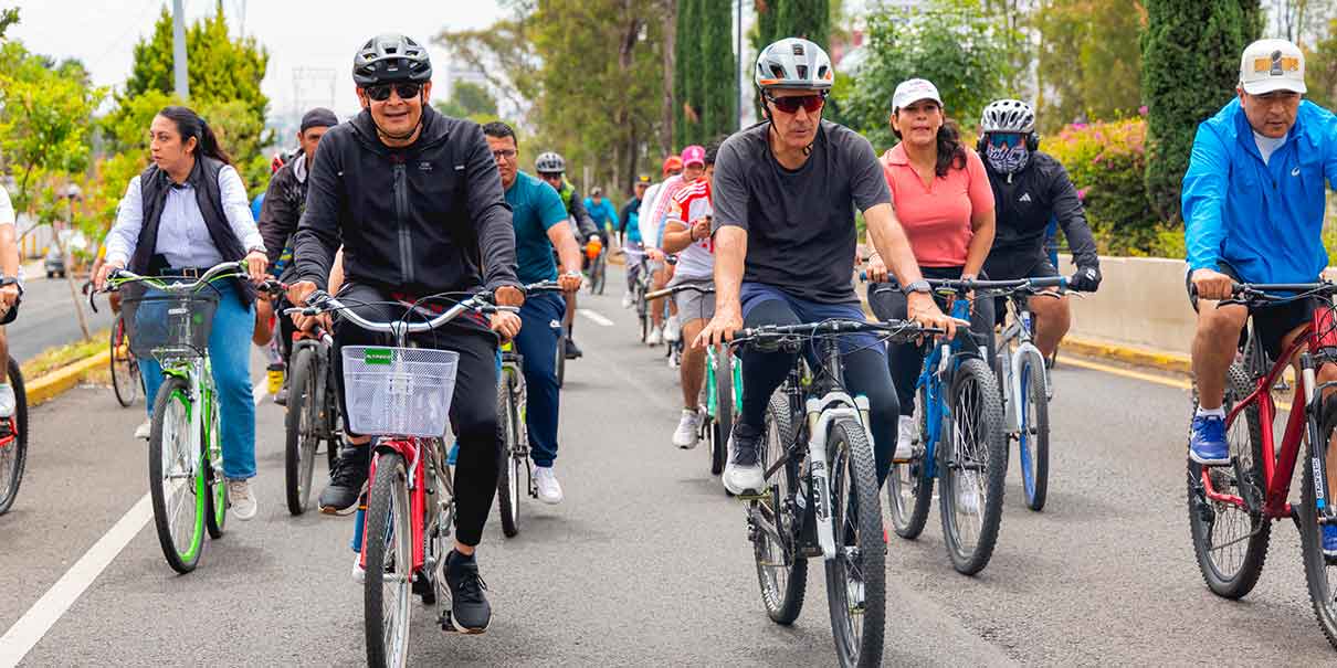 Alejandro Armenta en bici