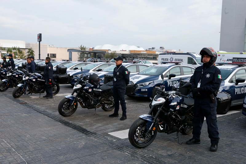 Puebla fortalece seguridad: helicópteros, patrullas y motos para combatir la corrupción