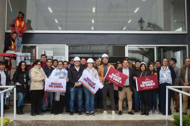 El CIS de Zacatlán tendrá nueva cara; inician su rehabilitación
