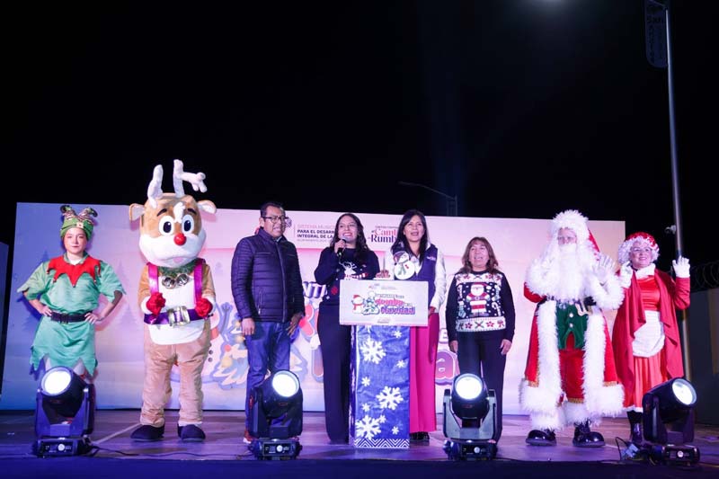 Arrancan los Encendidos Navideños en San Andrés Cholula; así celebran miles de familias