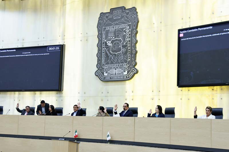 Diputados de Puebla podrían sesionar hasta tres veces por semana
