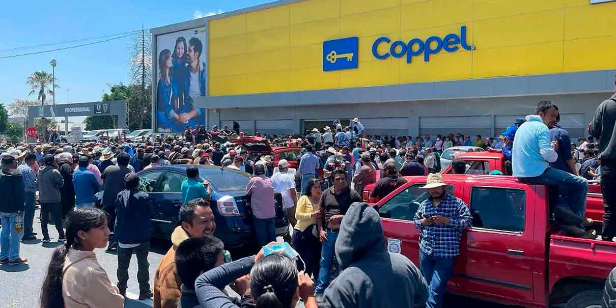 Protesta en Coppel