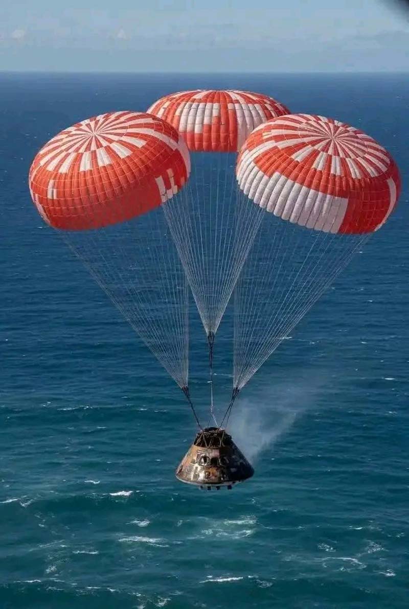 así fue el reingreso de Artemis II paso a paso